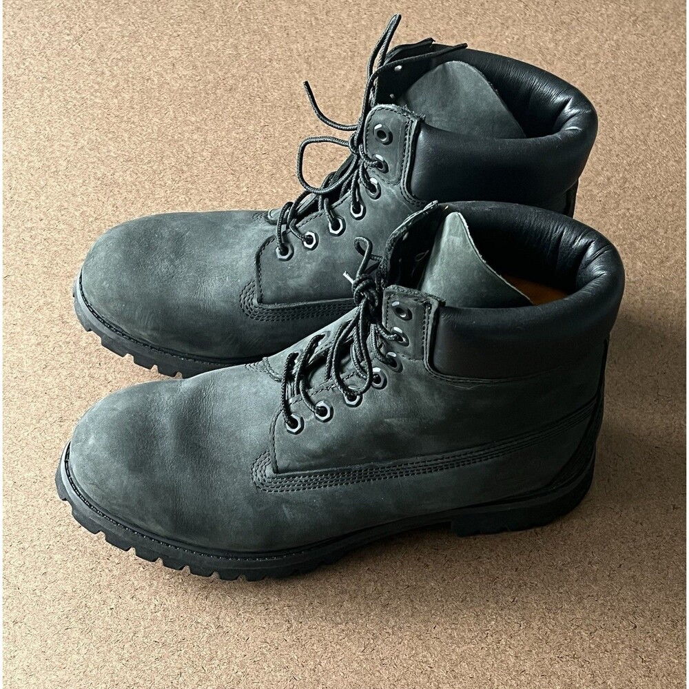 SOLD SOLD Men's Timberland Premium 6-Inch Boot 10073 Green Leather Size 10.5M